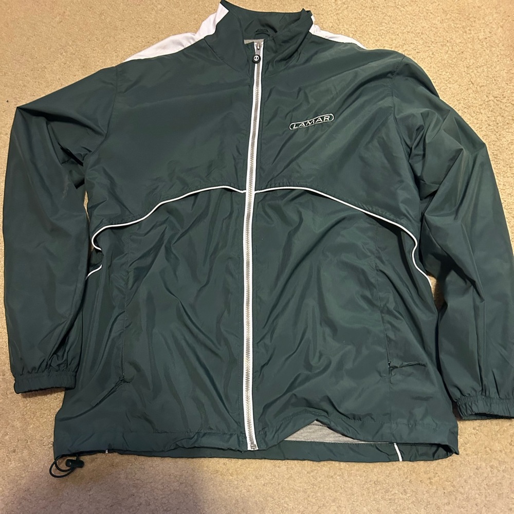 Green Stylish Lamar Windbreaker